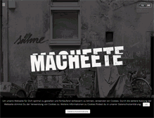 Tablet Screenshot of macheete.com